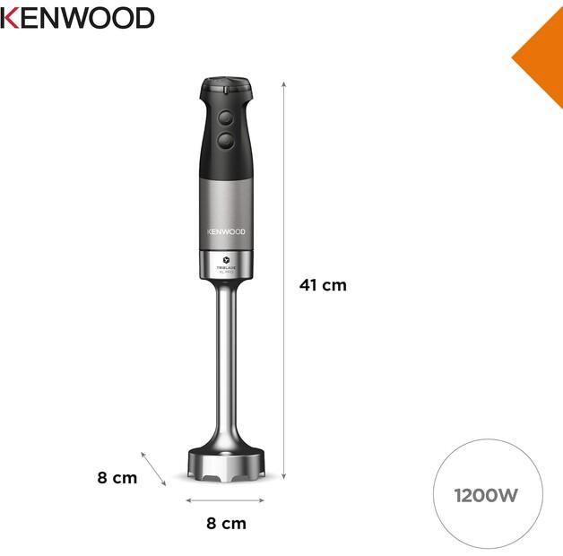 Погружной блендер Kenwood HBM80.322BK Triblade XL Pro (0W22111080)