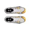 Under Armour Spawn 6 White Metallic Gold Unisex Sneakers Black 3027263-100