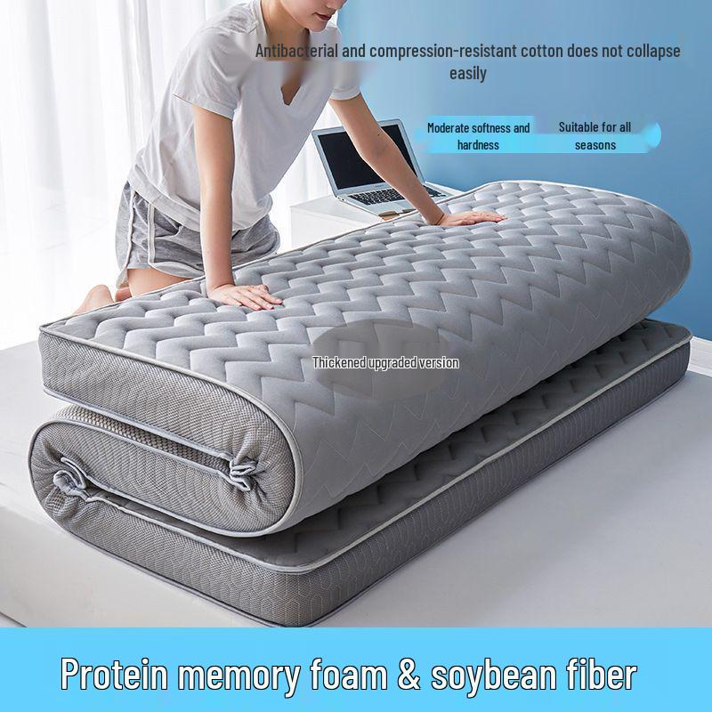 Thickened Antibacterial Soft Tatami Mattress Topper with Memory Latex