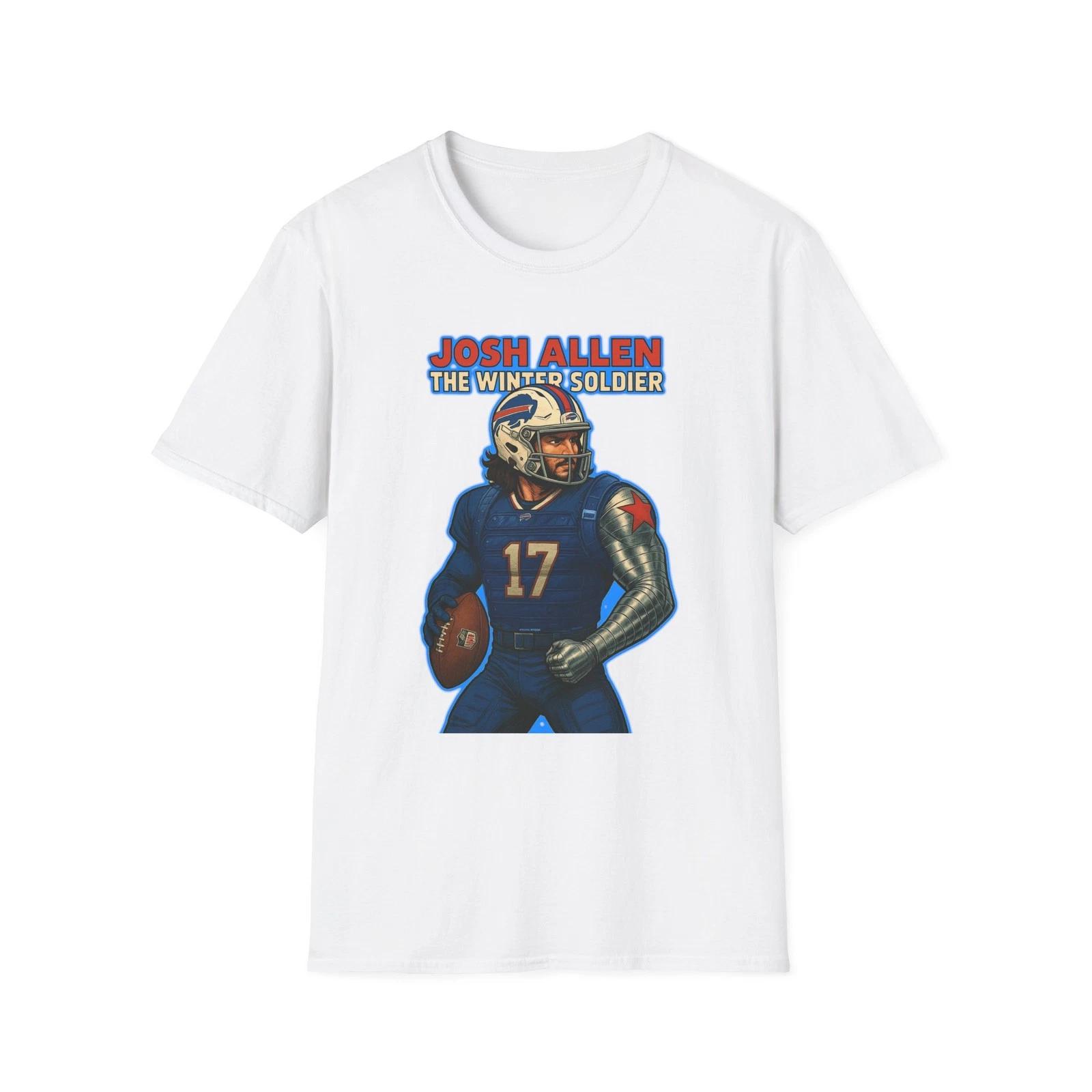 Men s and Women s T-shirts Josh Allen The Winter Soldier T-Shirt S