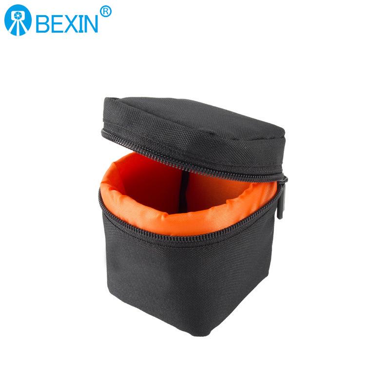 Beixin Thickened Mirrorless SLR Camera Lens Bag with Ball Head Holder for Outdoor Photography