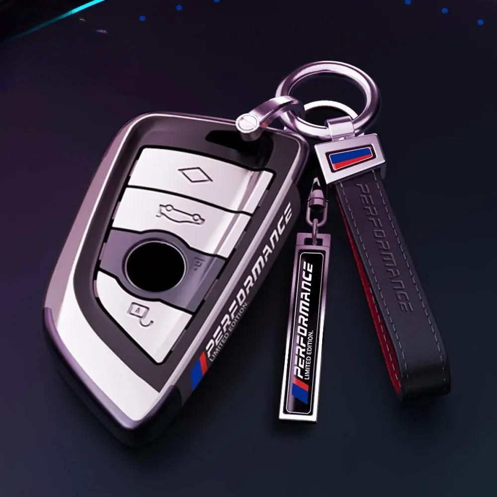 PC Plating Car Remote Key Case Cover Shell Fob for BMW X1 X3 X4 X5 X6 F15 F16 G30 G20 3 5 7 Series G01 G02 G05 G11 G32 F48 F39
