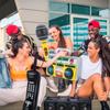 Set Boombox Radio Gonflabil Telefon Mobil Tematică anii 80 90 Decorațiuni Recuzită Petrecere Tematică Hip Hop Disco Accesorii Petrecere de Ziua