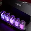 Bestseller RGB Simulation Nixie Tube Clock Retro Electronic Creative Desktop Ornaments Acrylic LED Tube Digital Desk Clock