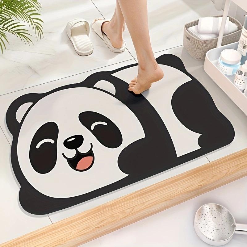 

Diatom mud floor mat, special-shaped cartoon animal floor mat, door mat, bathroom floor mat, toilet absorbent foot mat, soft mat 40x60cm15.7x23.6in