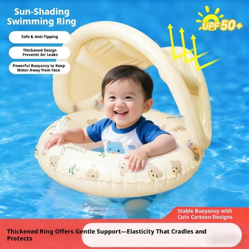 Baby Swimming Float Ring Pool Bathtub Toys Pool Accessories For Kids Swimming Circle Float Seat Summer Beach Pool Party