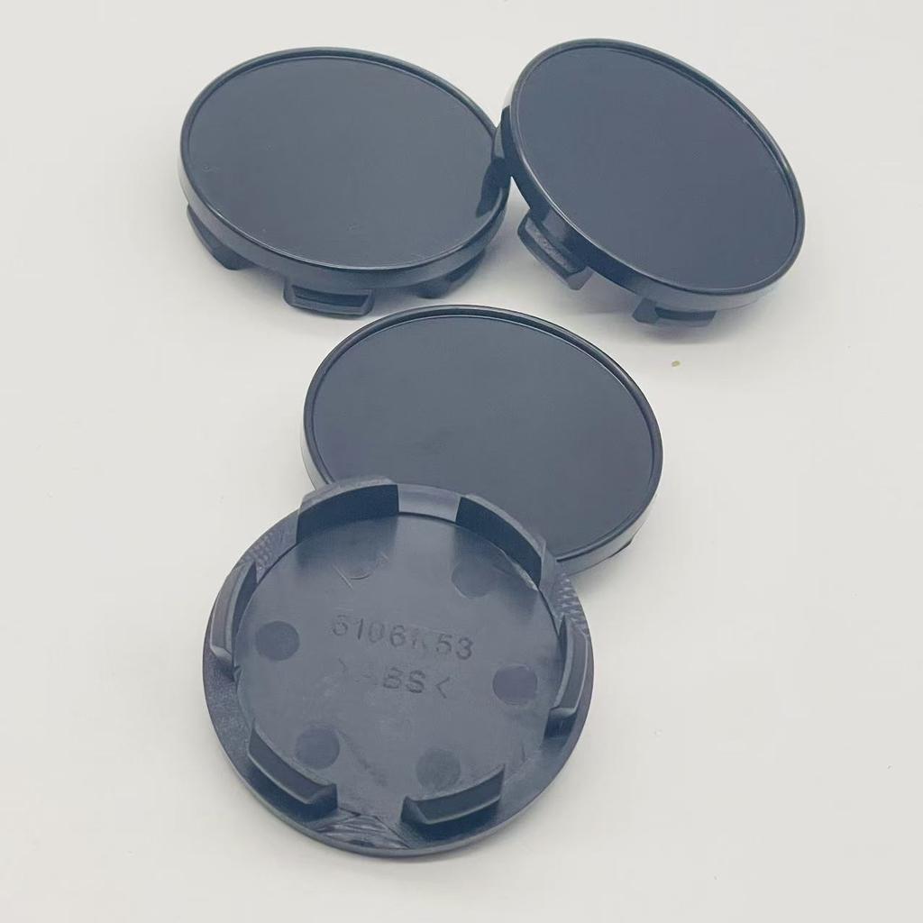 4Pcs/Set 53mm Without LOGO Sticker Car Wheel Hub Center Cap Cover Universal Replacement Parts Accessories