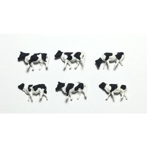 Scenery Collection The Animal Dairy Cow Diorama Supplies 6 Heads (1:150)