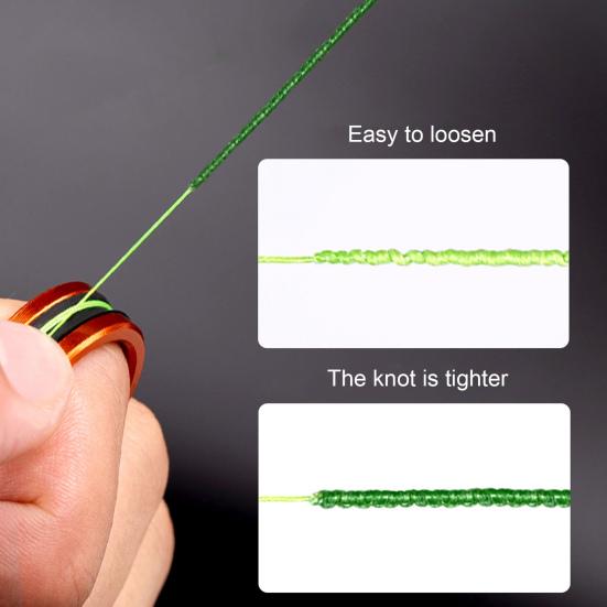 1/2/4Pcs Fishing Wire Puller Rings Rustproof Corrosion Resistant Anti-slip Design Pull Finger Rings Fishing Accessories