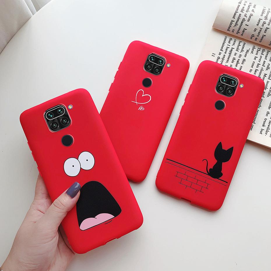 Case For Xiaomi Redmi Note 9 Case Soft TPU Silicon Cover Xiaomi Xiomi Redmi Note 9 Note9 RedmiNote9 Phone Back Cases Cover Funda