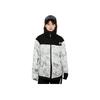 Li Ning Casual Sport Letter Logo Stehkragen Daunenjacke Unisex Oberbekleidung Schwarz Weiß YYMU141-5