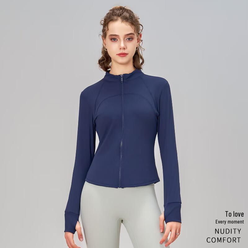 Women s Stand Collar Slim Fit Yoga Jacket