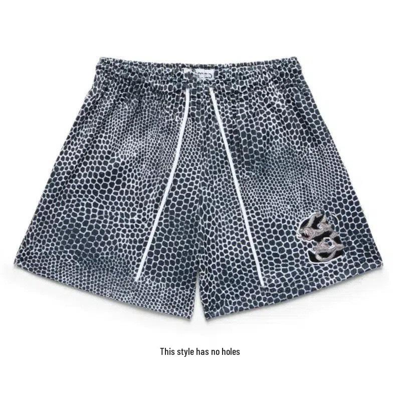 

Унисекс Модные Летние Спортивные Шорты - Быстросохнущая Сетка, Выше Колена для Бега и Баскетбола 3XL