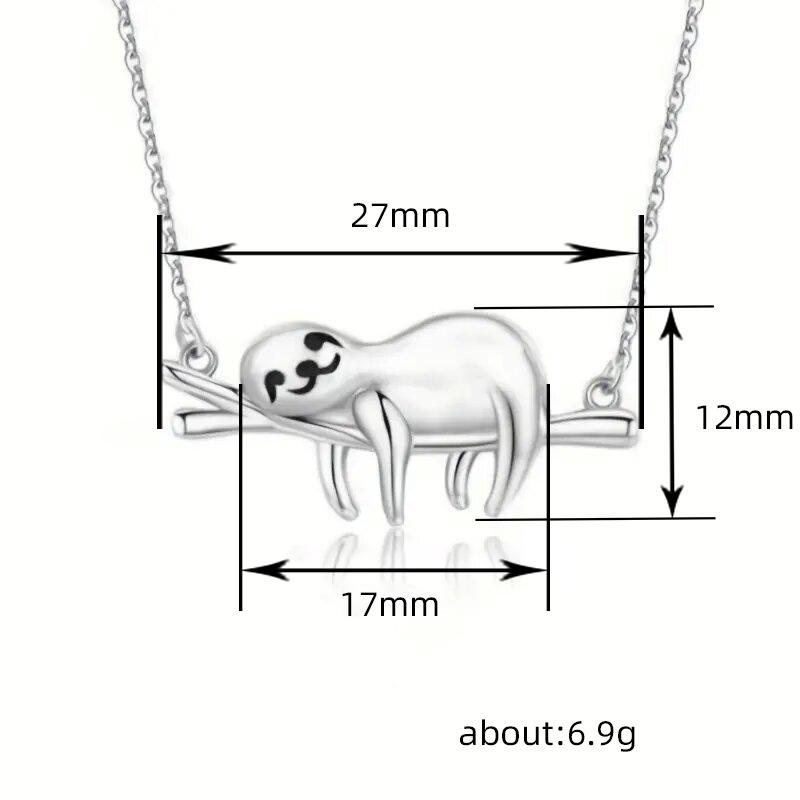 Cao Shi Cute Sloth Necklace - Japanese & Korean Sweet Animal Clavicle Chain