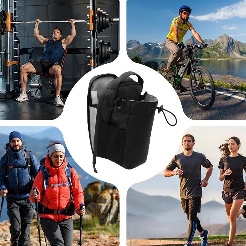 Magnetic Water Bottle Pouch Bag Gym-specific Water Cup Holder With Strong Magnet For Outdoor Sports Cup Holder Bag Organizer