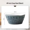 Wuhe Nordic Style Ceramic Underglaze Soup Bowl