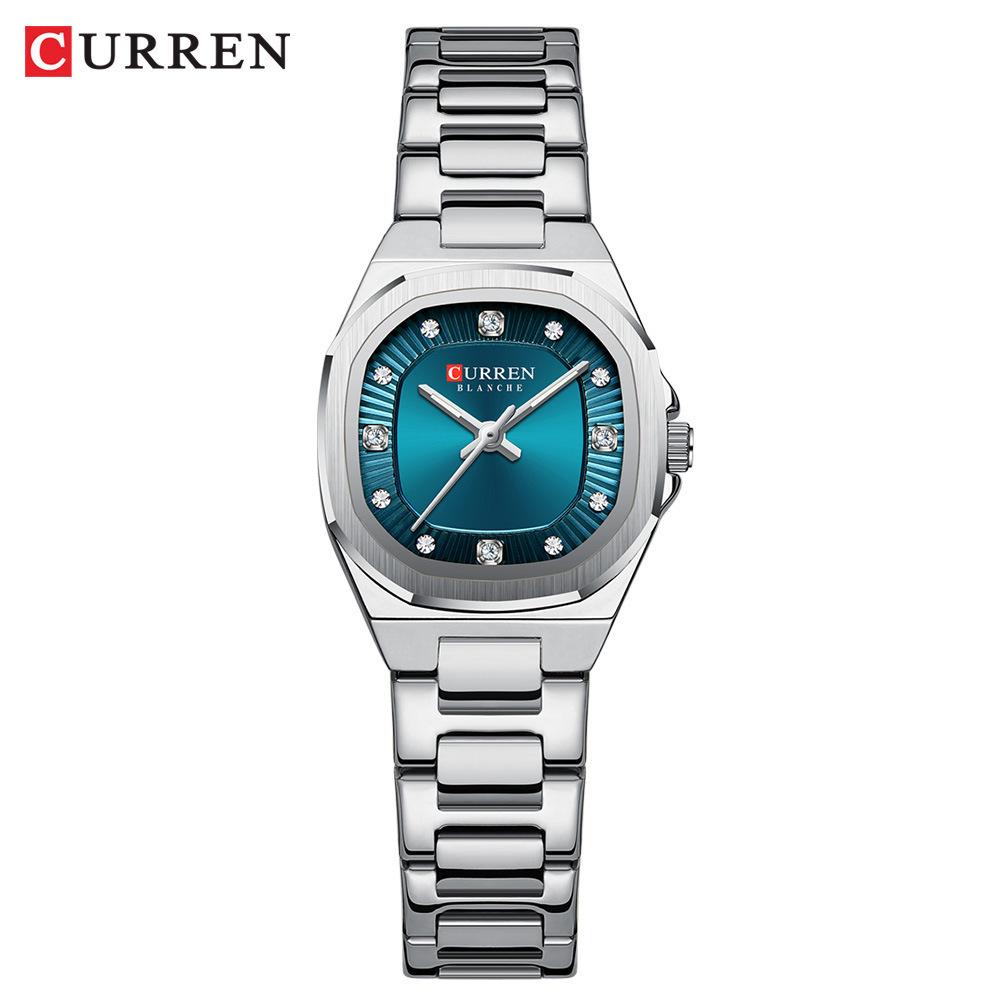 CURREN 9104 Women's Quartz Steel Band Casual Fashion Watch