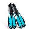 Adult Open Heel Swim Fins Freediving Training Snorkeling Swimming TPR Material Adjustable Size S M L