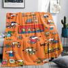 1pz Coperta in Flanella con Stampa Maisy Mouse, Alta qualità Confortevole per Tutte le Stagioni, Decorazione per la Casa, Calore e Comfort, Perfetta per Regali di Natale 81