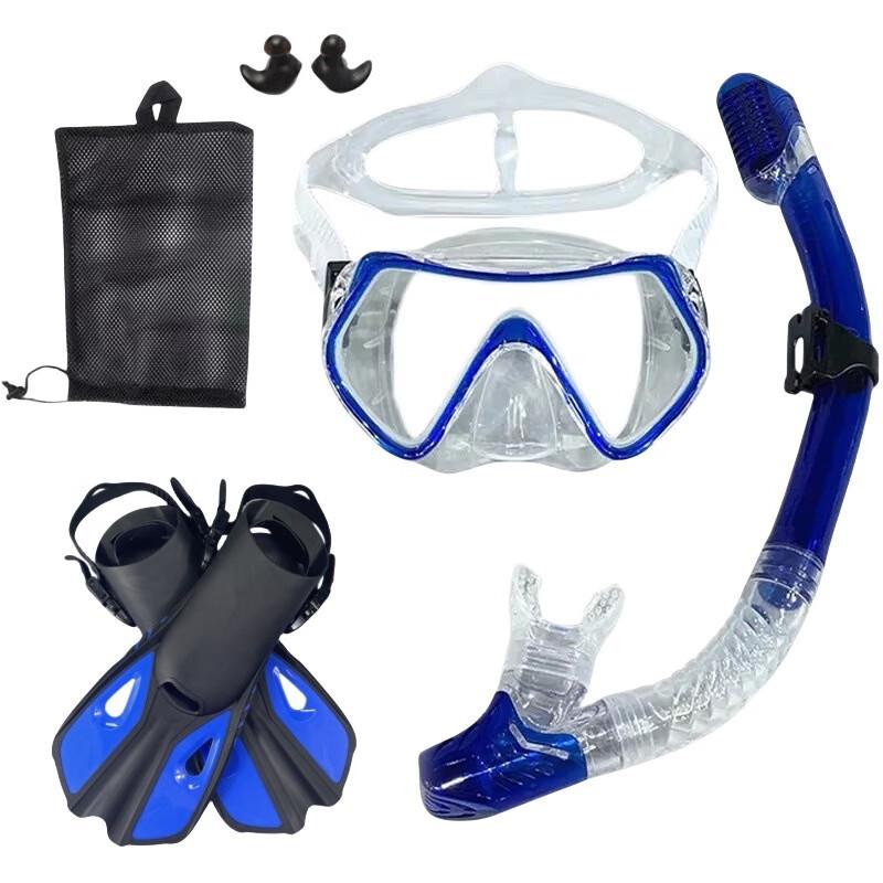 Ambassador Large Frame Diving Mask & Snorkel Set
