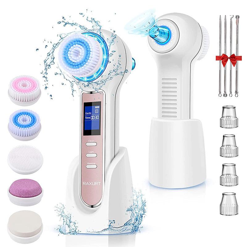 Blackhead Remover Vacuum Waterproof Face Care Nose Acne Black Spots Pore Cleaner Machine Rechargeable Facial Cleansing Brush