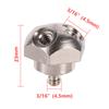 Low Pressure Misting Nozzle 3/4/5-Sites Atomizing Cooling Sprinkler 0.3/0.4/0.5/0.6mm Garden Irrigation Fogging Cooling Sprayer