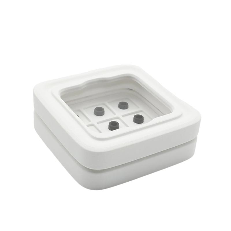 Clear 9 Slot Keycap Organizers With Dust Resistant Cover For Switches Enthusiasts