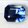 Natural Blue Tanzanite Loose Gemstone 10.95 Ct Emerald Cut for Jewelry Making and Gem Collections