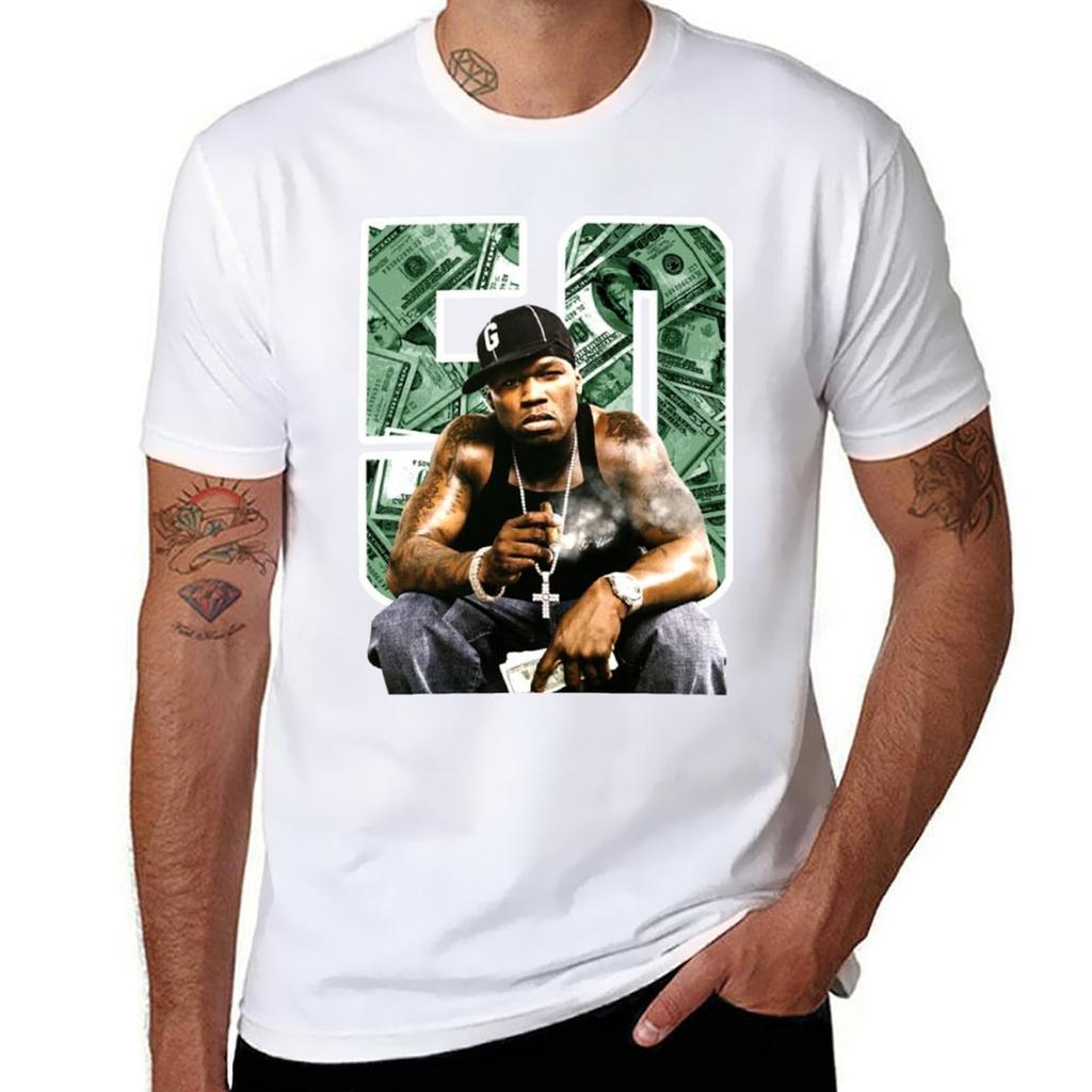 50 Money 50 Cent Tshirt Breathable Mesh Panel Tshirt