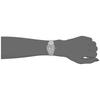 Citizen Q&Q Analog Solar Watch H061-204 Waterproof Date Display Metal Band White Dial Ladies Silver