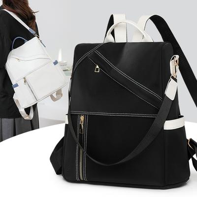 Backpack Female College Students Simple Versatile Backpack Spring and Summer Large Capacity Anti-theft Leisure Travel Bag