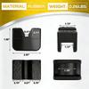 2/1Pcs Floor Jack Pad Rubber Universal Slotted Guard Portable Anti Slip Vehicle Square Accessories Frame Rail Car Repair Adapter