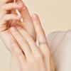 Christmas Gift Hexagram Star Ring - Simple, Cute Woven Ring for Women