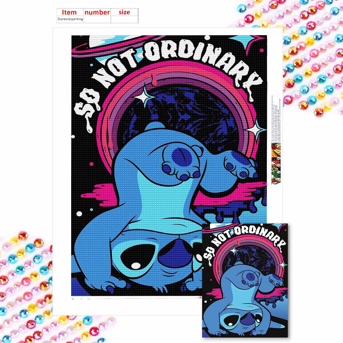 

Алмазная живопись своими руками Перевернутый стежок Набор для вышивания крестом Мозаичное искусство Алмазная живопись Полный круг Алмаз Украшение для дома Round 20x30cm