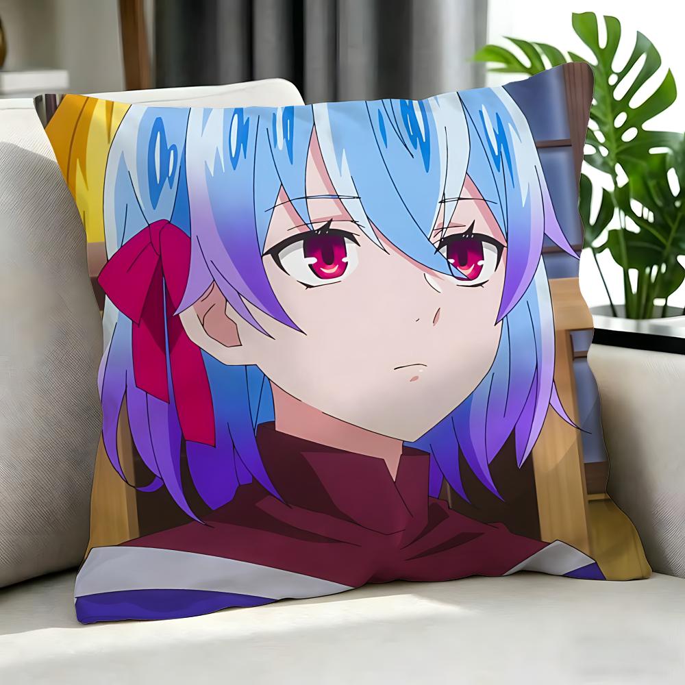 Anime Banished From The Hero'S Party Season 2 Cushion Cover Cushion Cover Set 4Pcs 50X50 45X45 40X40 Pillowcase Decorative Sofa