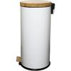 Pedal Kitchen Bin - FOREST - 30 L - Matte White -