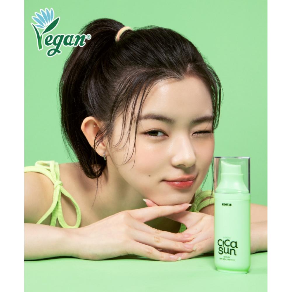 Editb Sunday Cica Sun Serum 55ml [spf50+ Pa++++]