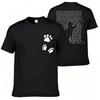 Cat Plays with The System Code Printed Shirts for Men T-shirts Summer Fashion Tops Geek Tshirts Short Sleeve Clothing Men's Tops
