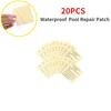 10-100pcs Self-Adhesive Pool Repair Patch Waterproof Pool Liner PVC Repairing Patches Stickers for Inflatable Products Boat Raft