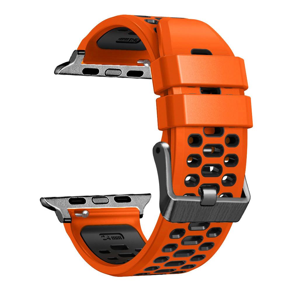 Sport Silicone Strap For Apple Watch Ultra 2 49mm Bracelet Wristband For Apple Watch Series 10 9 8 7 SE 6 46mm 45mm 44mm 42mm