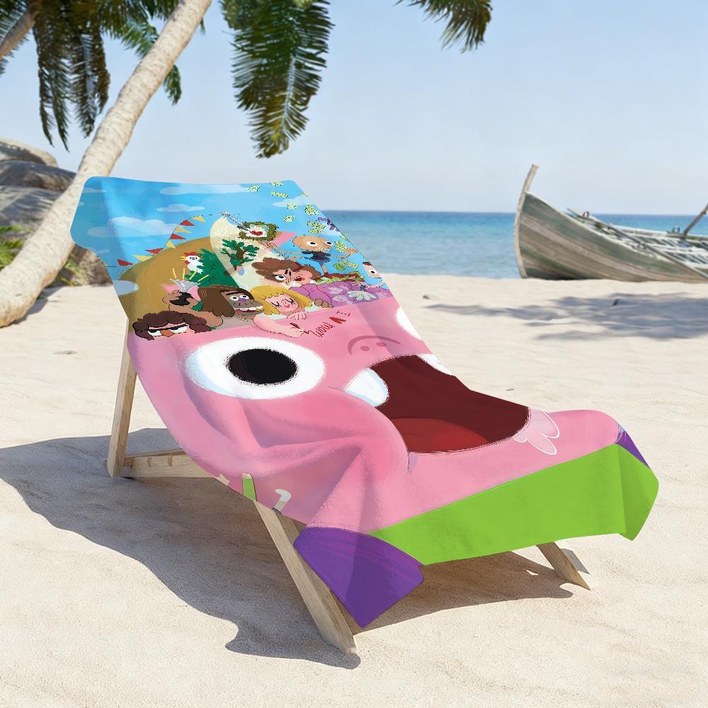 Cartoon C-CL-clarence-S Towel Sports Quick Dry Travel Camping Gear Sandproof Soft Light Large Beach Towel