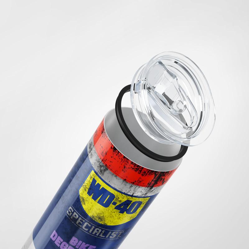 IM-OLD/WD-40 Themen Edelstahlbecher-Set, 20 oz, Isolierte Reisebecher mit Strohhalmen