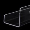 4"/12"/15" Vinyl Record Shelf Wall Mount Clear Lightweight Floating Shelves for Books Acrylic Wall Decor Magazine Rack Bedroom