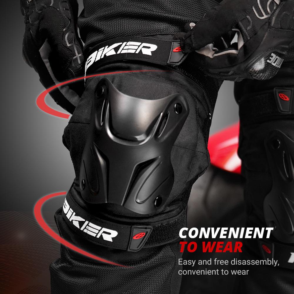 Off-Road Motorcycle Elbow & Knee Pads: Hard Shell Protective Gear for Outdoor Sports - Skiing, Roller & Skateboarding, All-Season Use