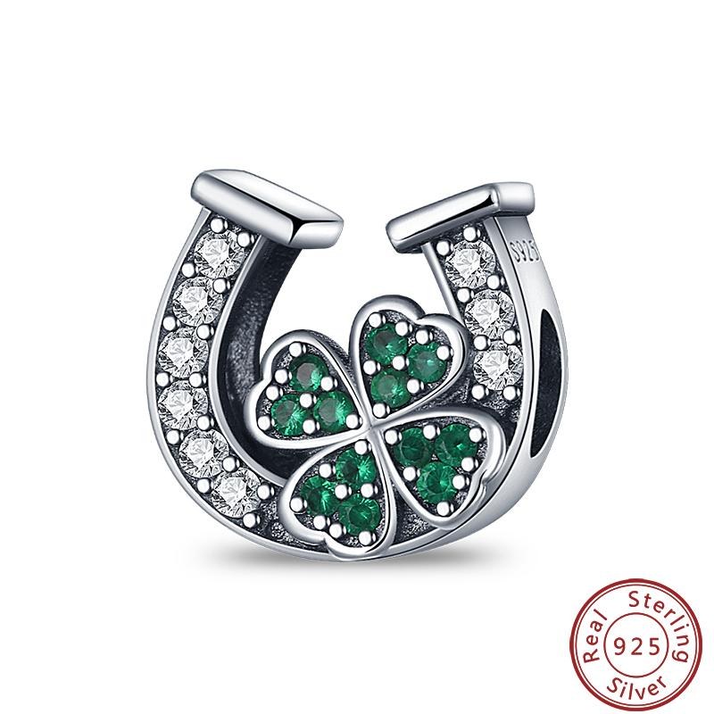 Green Series Copper Lucky Clover Avocado Cactus Spring Charms Beads 3Mm Diy Fine Jewelry Making