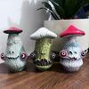 Ornaments Mushroom Statue Resin Crafts Resin Figurine Halloween Mushroom Sculpture  Home Decoration