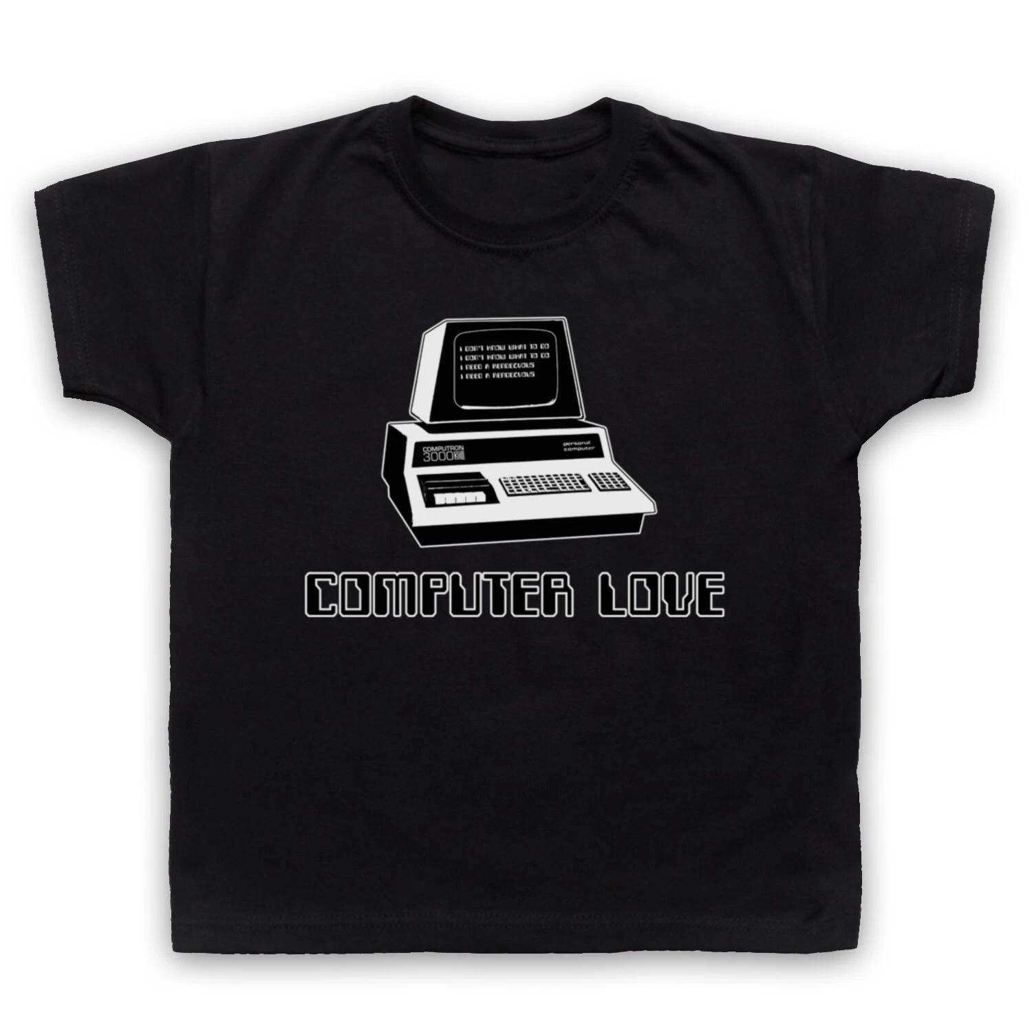 COMPUTER LOVE KRAUTROCK SYNTH UNOFFICIAL ELECTRONIC KIDS CHILDS T-shirt 150