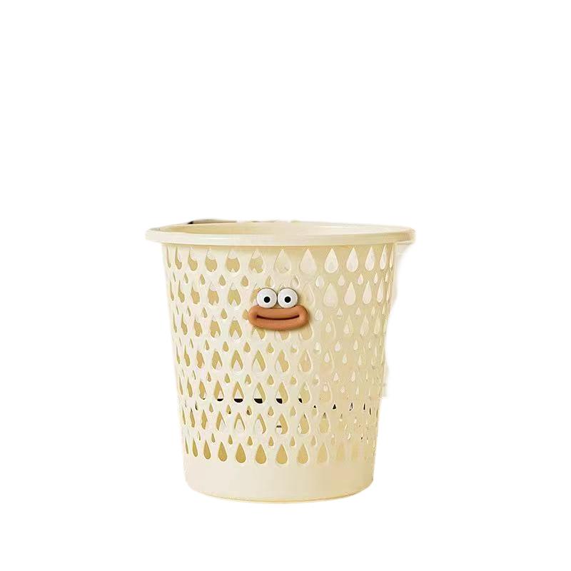 Hollow Waste for Home, Thickened Garbage Basket for Living Room Bedroom Kitchen Bathroom
