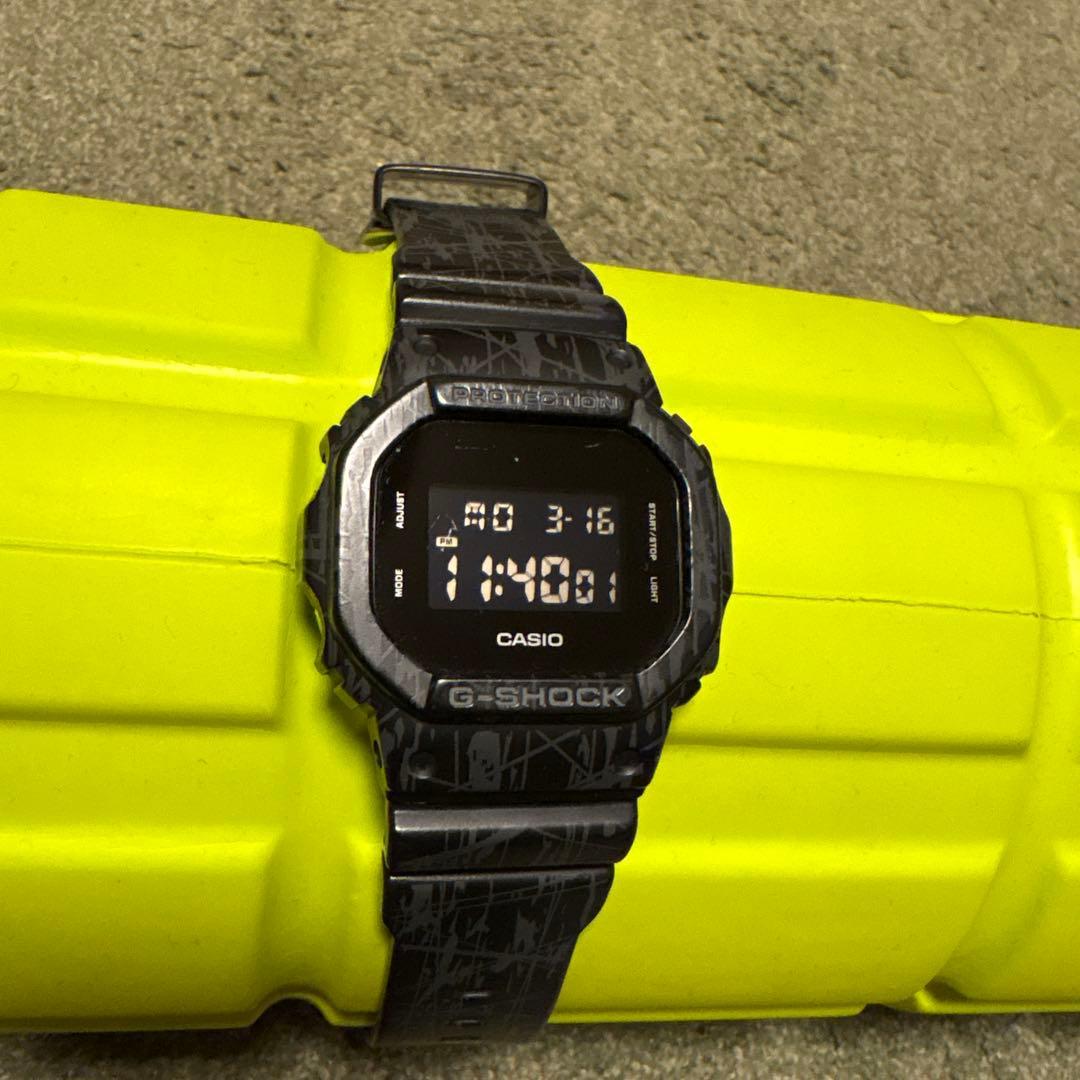 CASIO G-SHOCK Black Digital Watch DW-5600SL-1JF