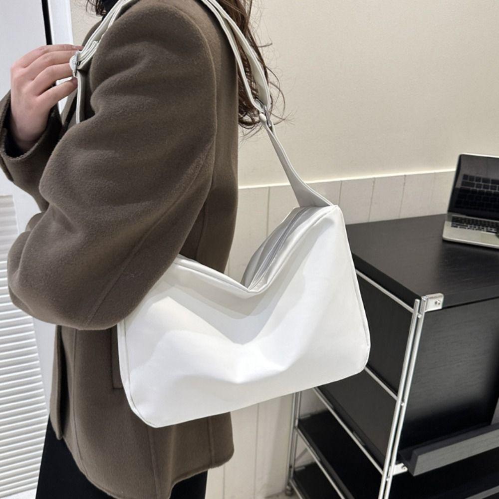 PU Leather Shoulder Bag Women Portable Ladies Tote Bag Fashion Casual Crossbody Bag  Girl
